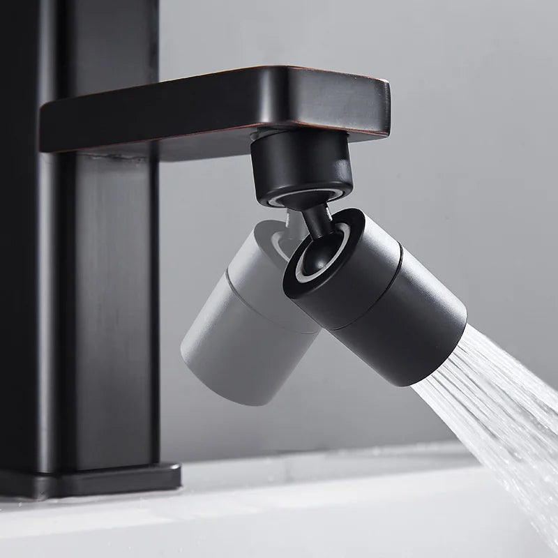 360° Adjustable Dual-Mode Kitchen Faucet Spray Head with Filter