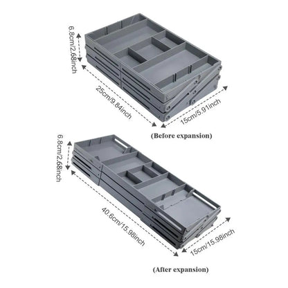 Multi Level Collapsible Organizer Drawer - Smart Shop (Online Store for wise shoppers) 