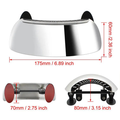 Motorcycle180 Degree Wide Angle Rearview Mirror - Smart Shop (Online Store for wise shoppers) 