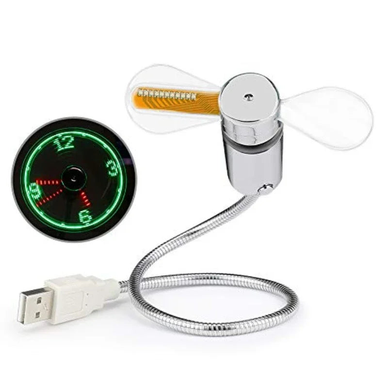 USB LED Fan Clock - Smart Shop (Online Store for wise shoppers) 