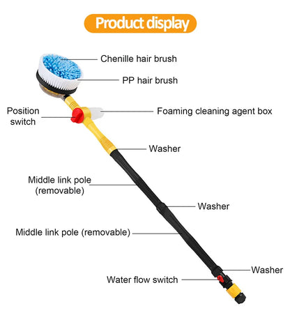 Multifunctional Car Rotary Wash Brush Kit - Smart Shop (Online Store for wise shoppers) 