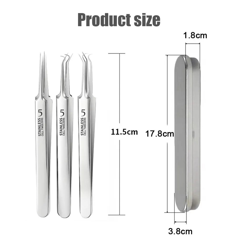 Stainless Steel Blackhead Remover Tool - 3Pcs Set - Smart Shop (Online Store for wise shoppers) 