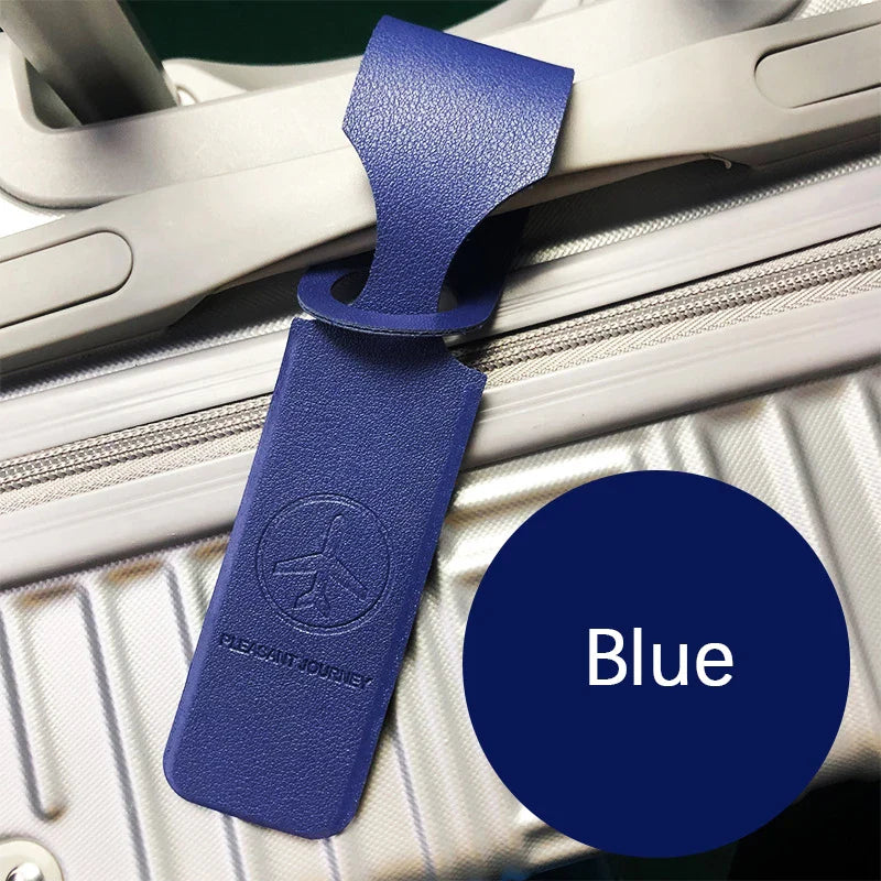 Portable Leather Luggage Tag - Smart Shop (Online Store for wise shoppers) 