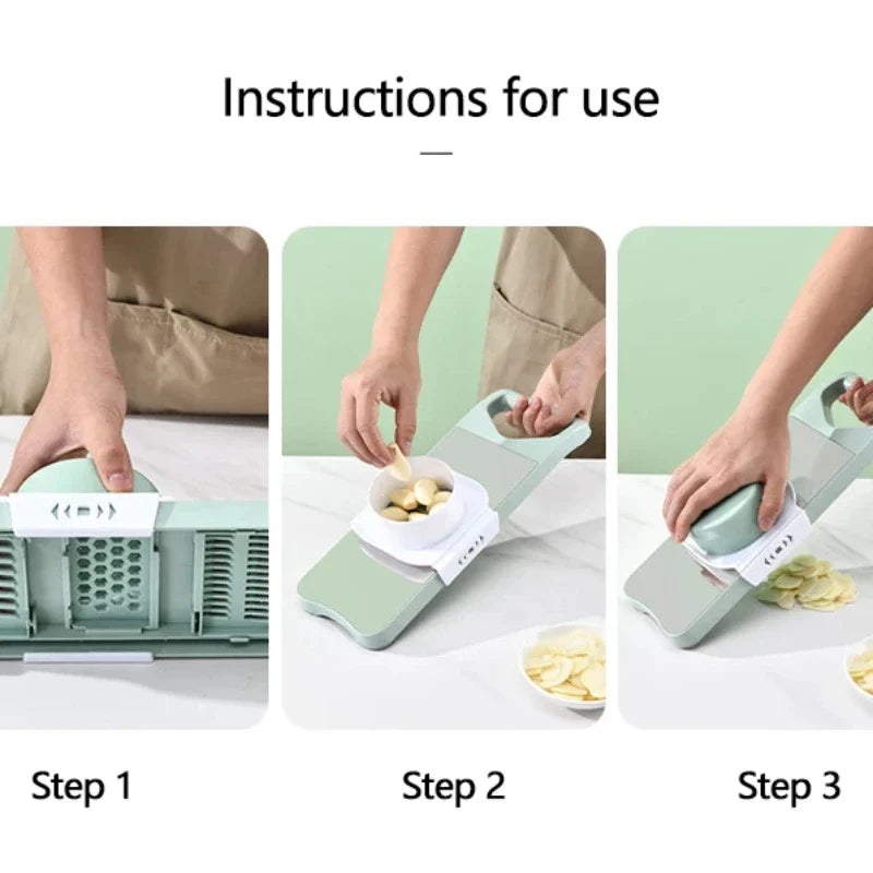 Multifunctional Stainless Steel Vegetable Cutter - Smart Shop (Online Store for wise shoppers) 