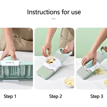 Multifunctional Stainless Steel Vegetable Cutter - Smart Shop (Online Store for wise shoppers) 