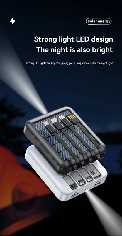 4 in 1 Solar Charging Power Bank - Smart Shop (Online Store for wise shoppers) 