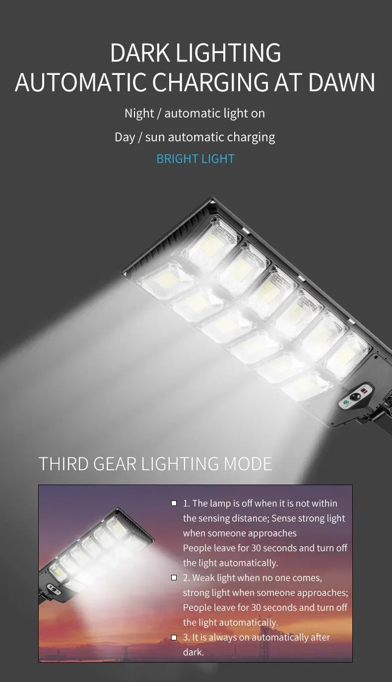 Solar Waterproof LED  Street Light - Smart Shop (Online Store for wise shoppers) 