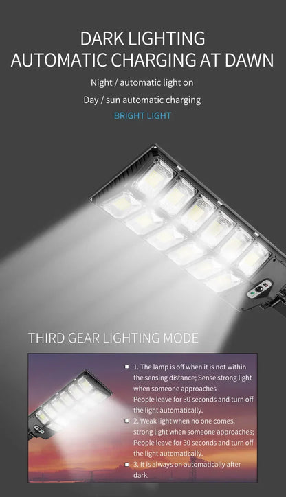 Solar Waterproof LED  Street Light - Smart Shop (Online Store for wise shoppers) 