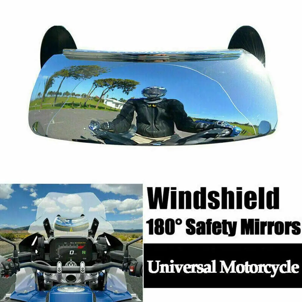 Motorcycle180 Degree Wide Angle Rearview Mirror - Smart Shop (Online Store for wise shoppers) 