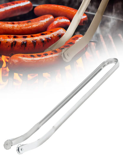 BBQ Sausage Turning Tongs - Professional-Grade Grilling Tool for Perfectly Cooked Meats