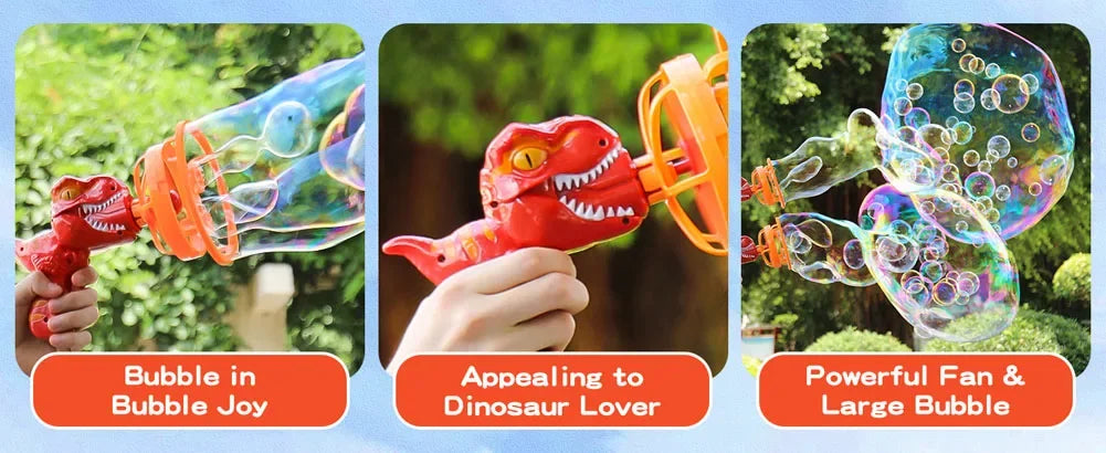 Dinosaur Bubble Gun Machine Toy - Smart Shop (Online Store for wise shoppers) 