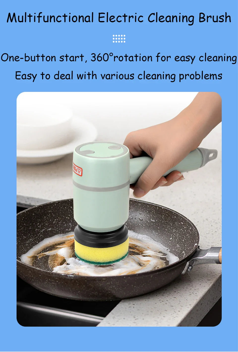 Multipurpose Electric Cleaning Brush - Smart Shop (Online Store for wise shoppers) 