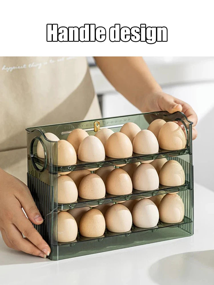 3-layer Flip Egg Storage Box - Smart Shop (Online Store for wise shoppers) 