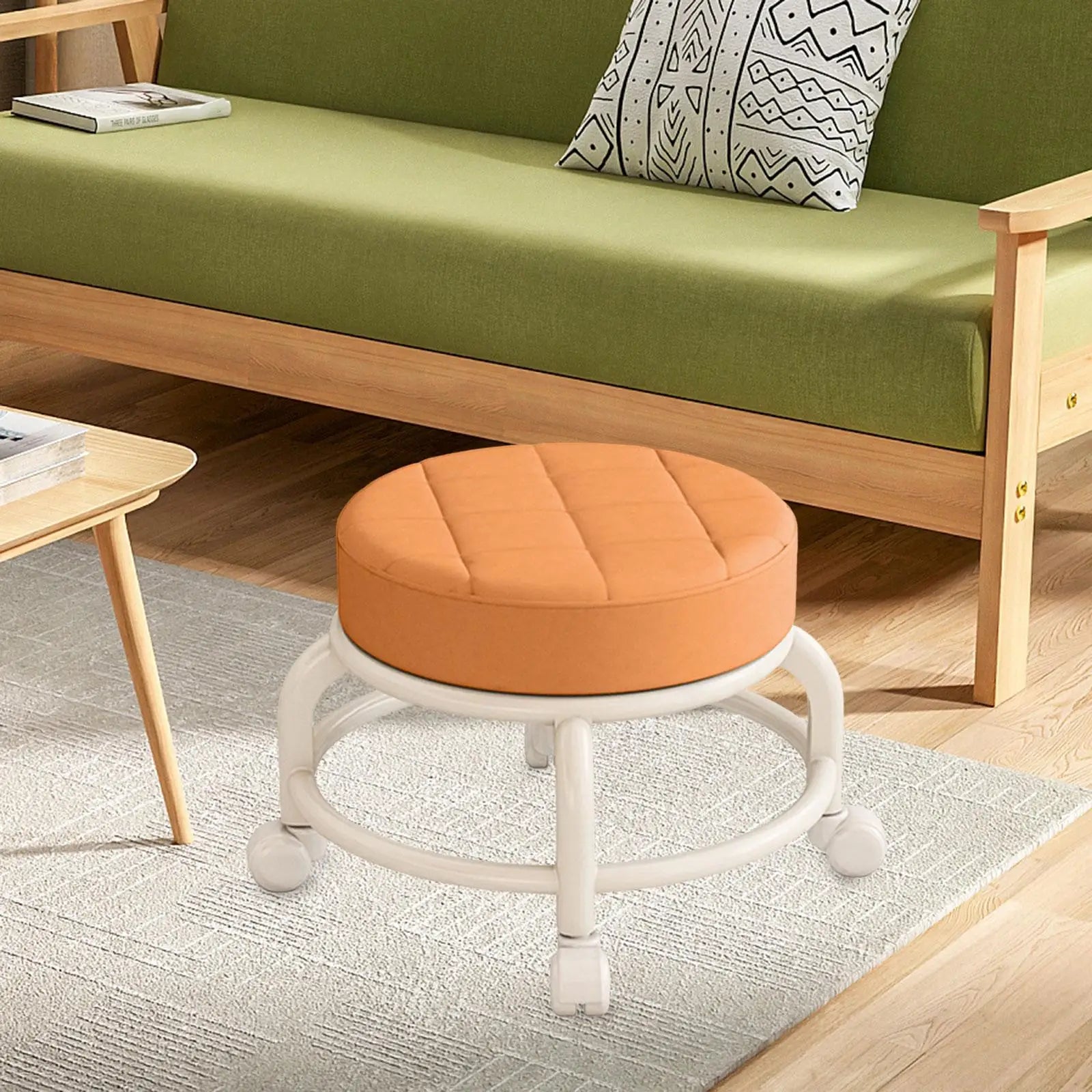 360° Rotating Low Rolling Stool - Smart Shop (Online Store for wise shoppers) 