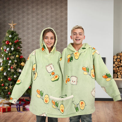 Couples Double Hooded Pullover - Smart Shop (Online Store for wise shoppers) 