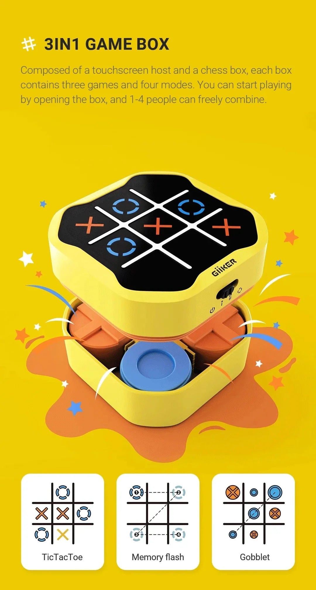 Portable Super TIC-TAC-TOE Puzzle Game - Smart Shop (Online Store for wise shoppers) 