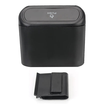 Compact Car Trash Bin - Universal Car Interior Organizer