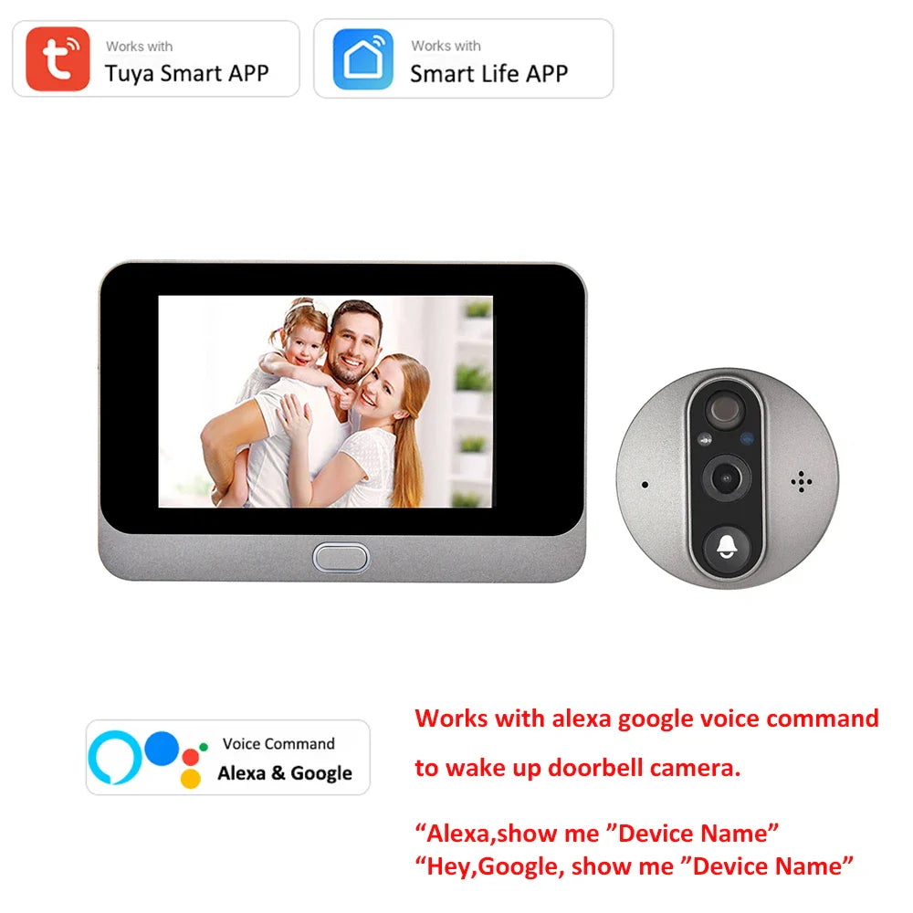 WiFi Door Bell Eye Camera