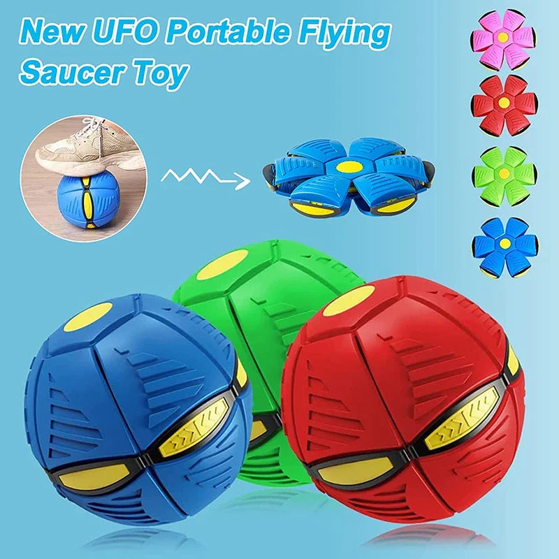 Transforming Flying Saucer Dog Toy