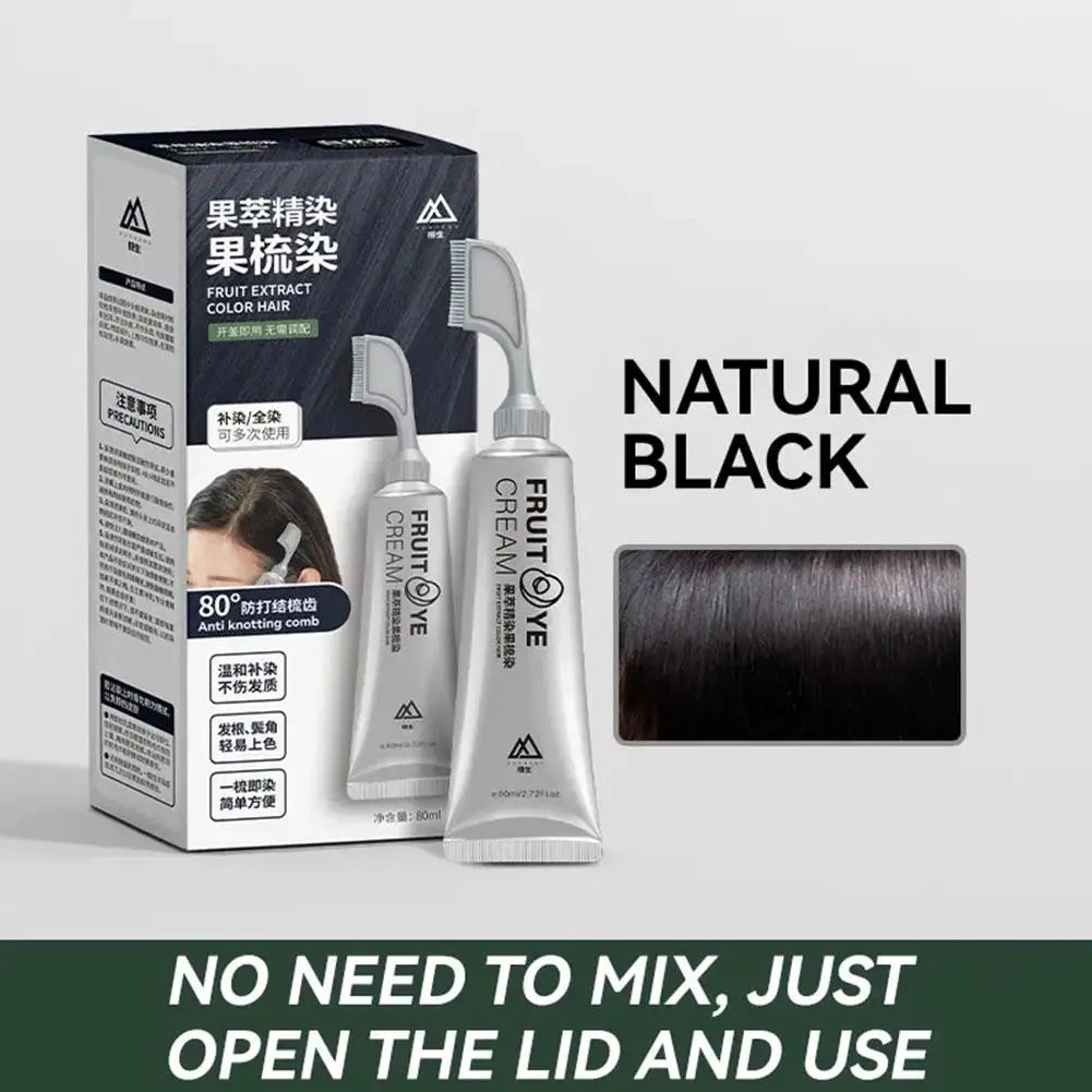 Hair Dye Cream With Comb - Smart Shop (Online Store for wise shoppers) 