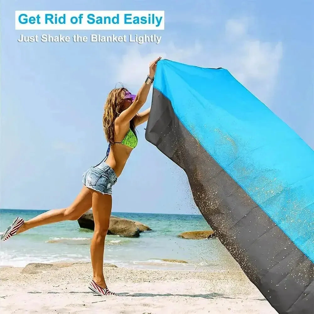 Sandproof & Waterproof Beach Blanket - 200 x 140cm