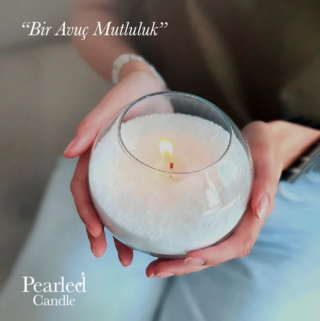 Non-Toxic Reusable Pearled Candle - Smart Shop (Online Store for wise shoppers) 