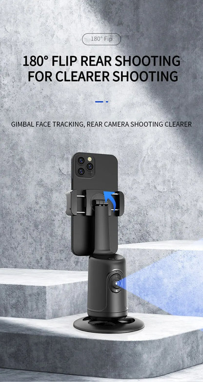 Smart Face Recognition Auto Tracking Phone Holder - Smart Shop (Online Store for wise shoppers) 