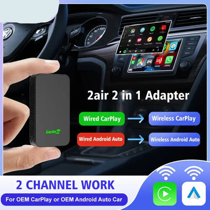 2 In 1 Wireless CarPlay Adapter - Smart Shop (Online Store for wise shoppers) 