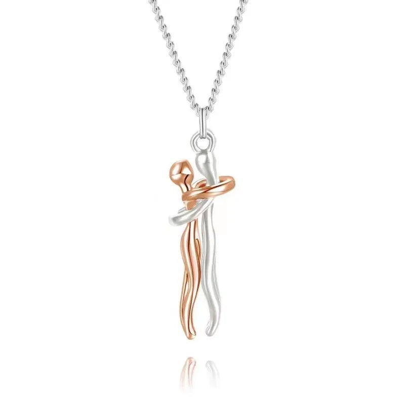 Fashion Hugging Pendant Necklace - Smart Shop (Online Store for wise shoppers) 