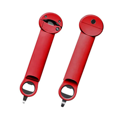 Multifunctional Retractable Bottle Opener - 1 Pc