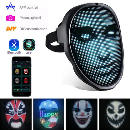 Smart Bluetooth LED Face Mask - Smart Shop (Online Store for wise shoppers) 