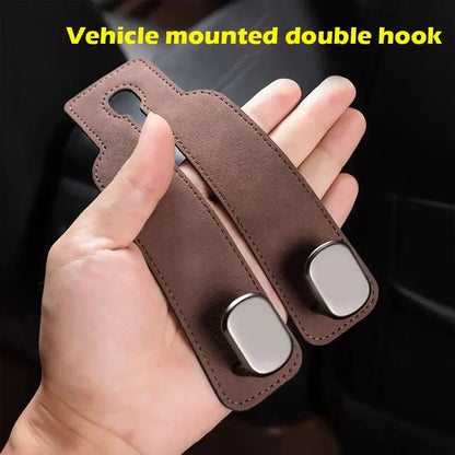 Car Headrest Organizer Leather Hook - Smart Shop (Online Store for wise shoppers) 