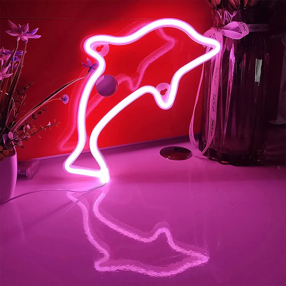 USB/Battery-Powered LED Neon Sign