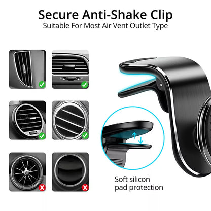 Magnetic Car Air Vent Clip Mobile Holder - Smart Shop (Online Store for wise shoppers) 