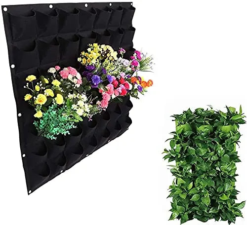 Wall Mounted Planting Grow Bags- 49 Pockets - Smart Shop (Online Store for wise shoppers) 