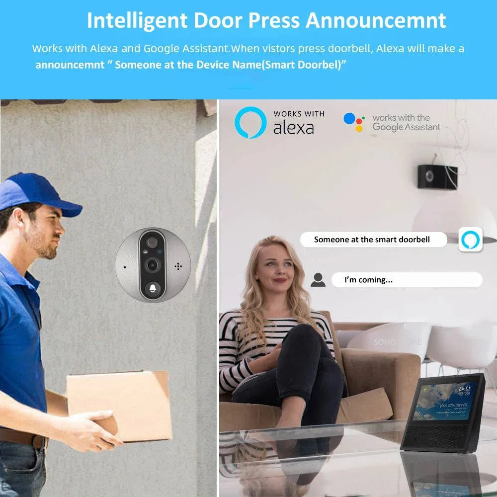 WiFi Door Bell Eye Camera - Smart Shop (Online Store for wise shoppers) 