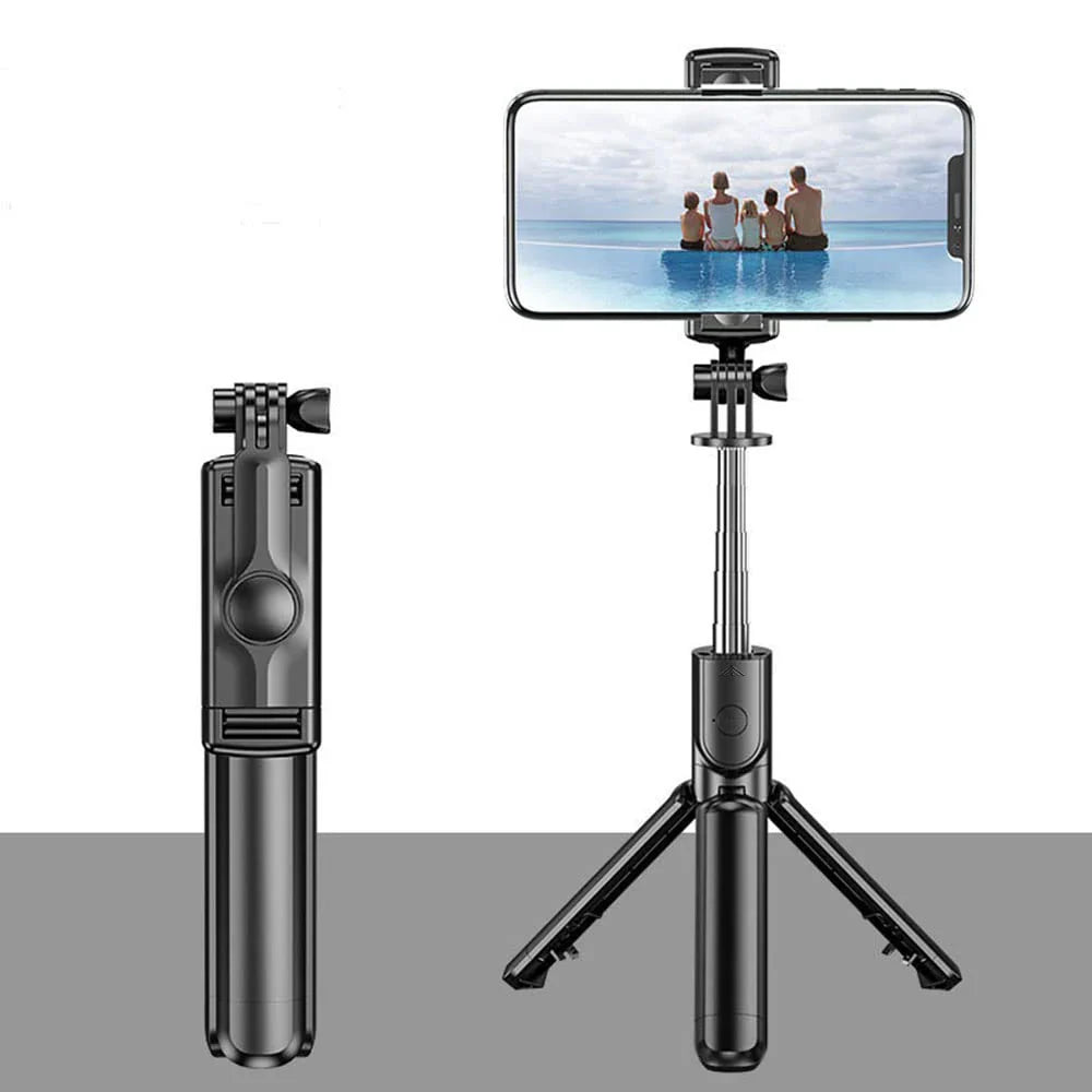 Wireless Selfie Stick Tripod Stand with Light