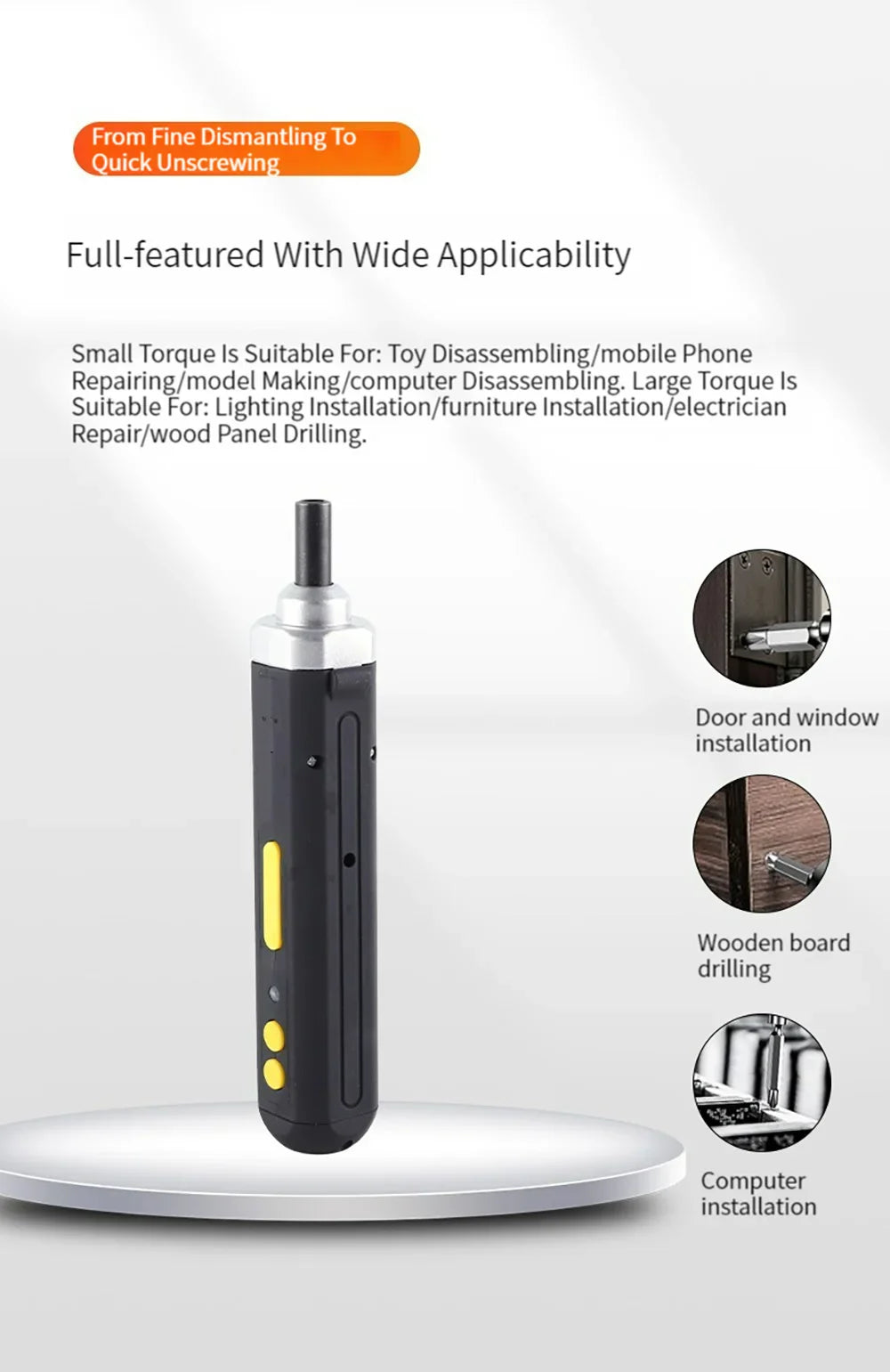 Rechargeable Electric Wireless Screwdriver - Smart Shop (Online Store for wise shoppers) 