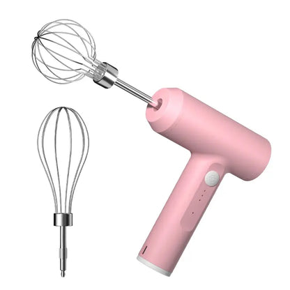 Portable 3-Speed Electric Hand Mixer - Egg Beater & Baking Tool