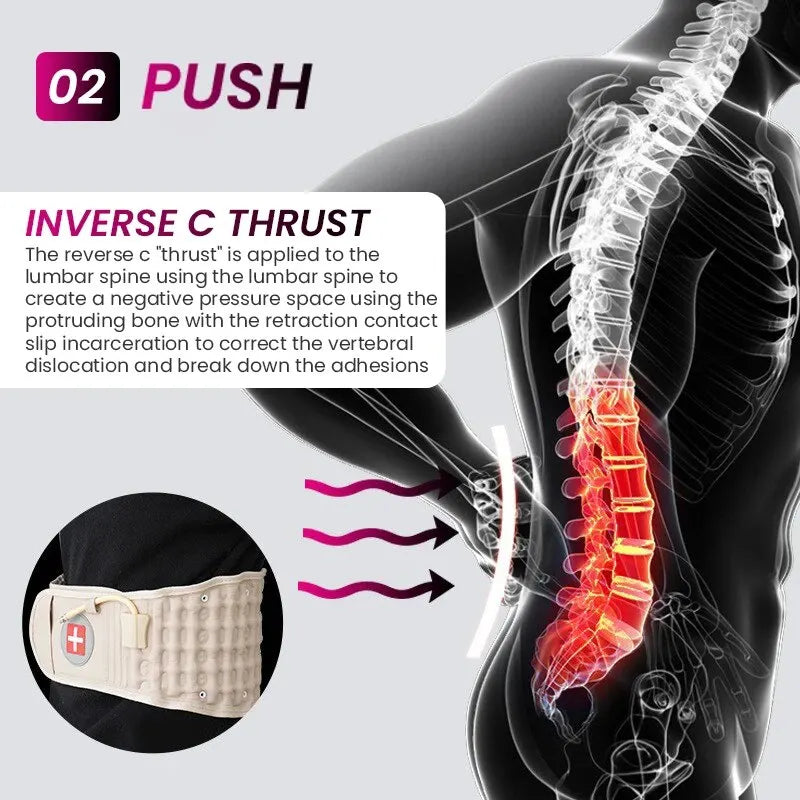 Inflatable Lumbar Pain Relief Belt - Smart Shop (Online Store for wise shoppers) 