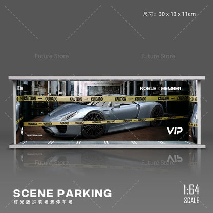 Miniature Car Garage Display - 1 Storey - Smart Shop (Online Store for wise shoppers) 