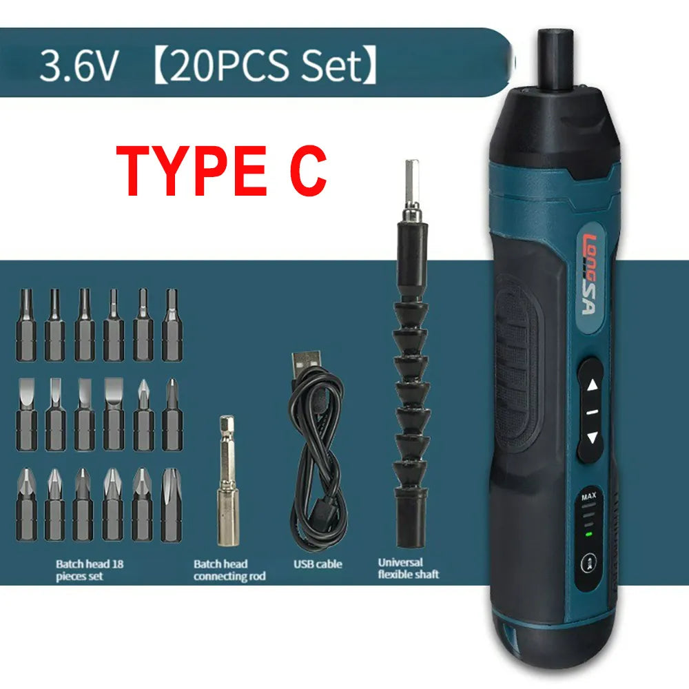 Rechargeable Electric Wireless Screwdriver - Smart Shop (Online Store for wise shoppers) 