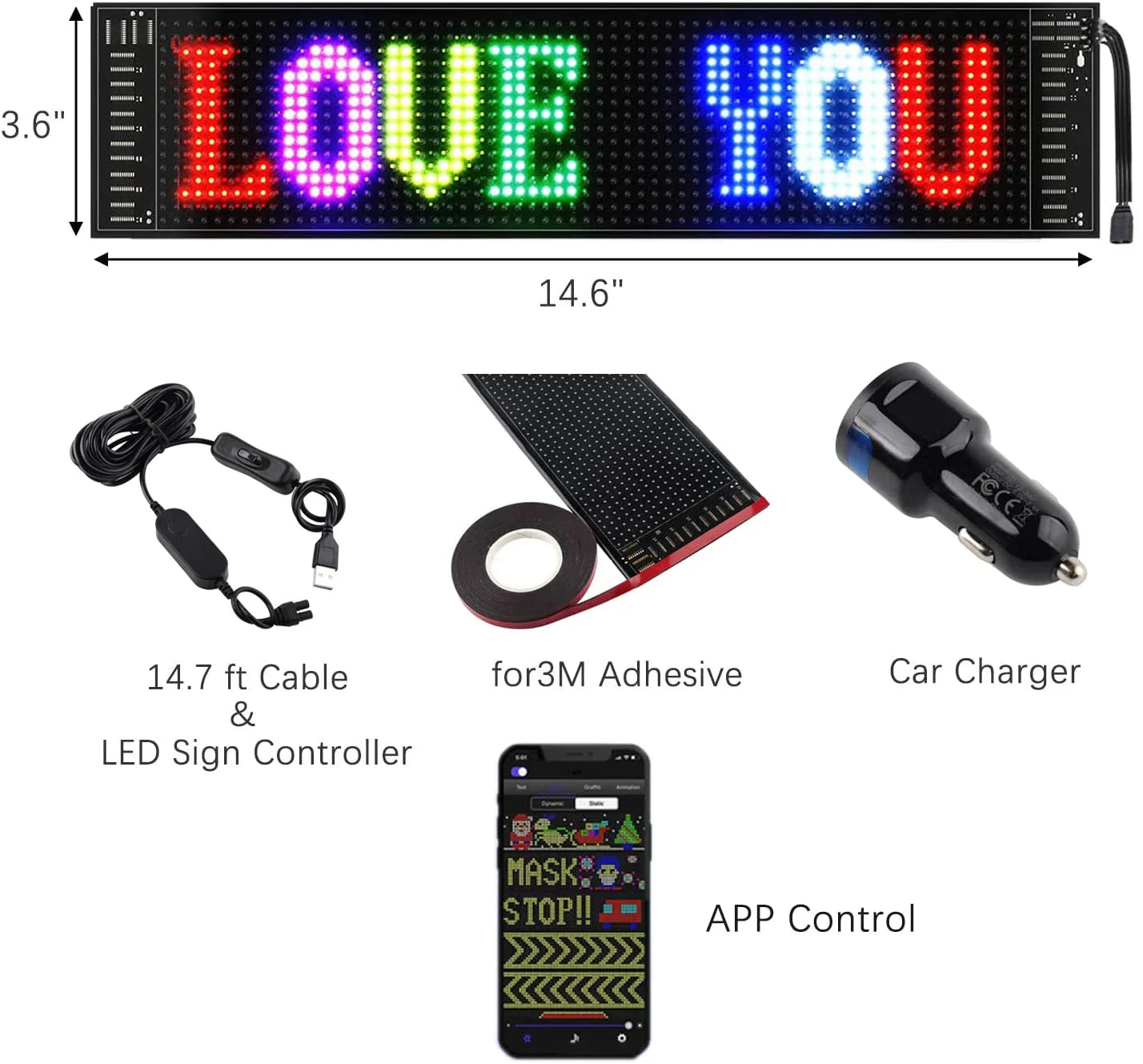 Flexible LED Car Sign Panel - Smart Shop (Online Store for wise shoppers) 