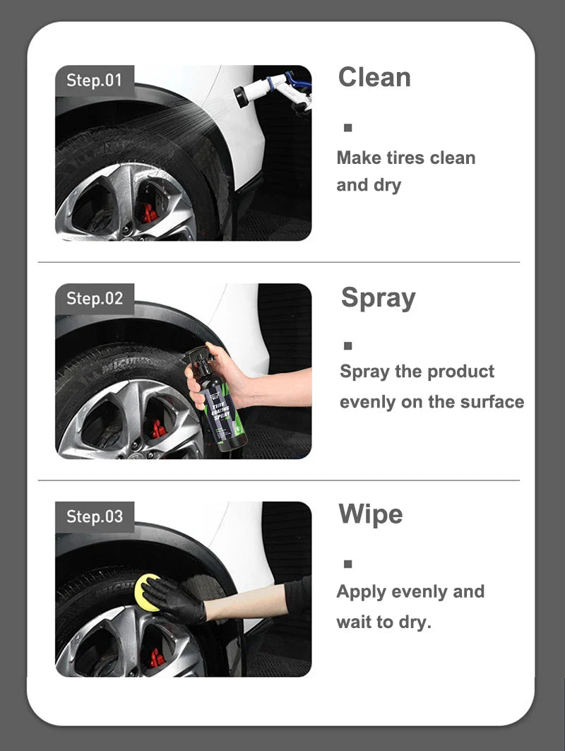 Tire Shine Coating Spray - Smart Shop (Online Store for wise shoppers) 