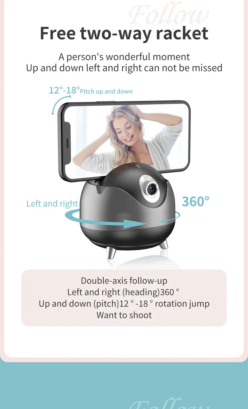 Smart Auto Face Tracking Phone Holder - Smart Shop (Online Store for wise shoppers) 