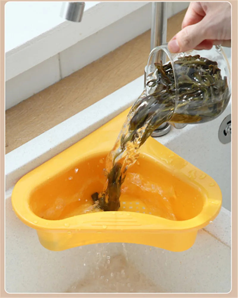 Swan-Shaped Sink Drain Basket - Multifunctional Kitchen Strainer & Organizer