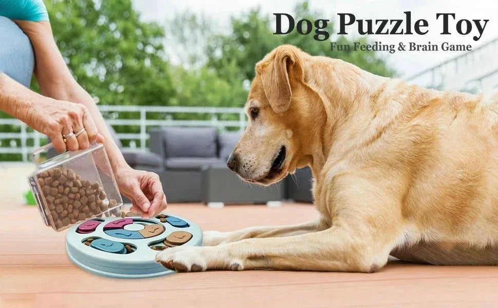 Interactive Dog Puzzle Slow Feeder Toy