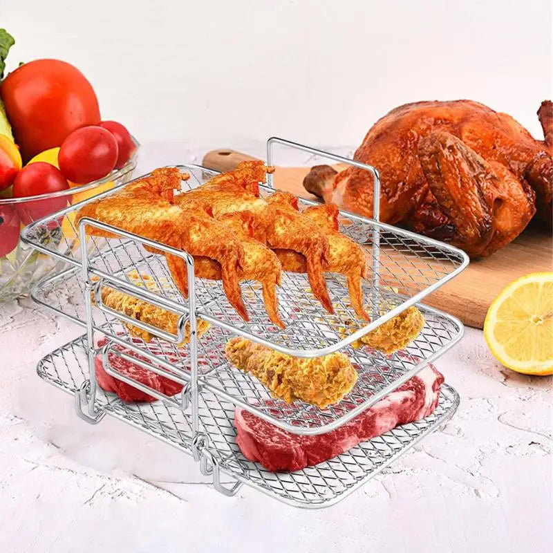 3 Tier Air Fryer Rack - Smart Shop (Online Store for wise shoppers) 