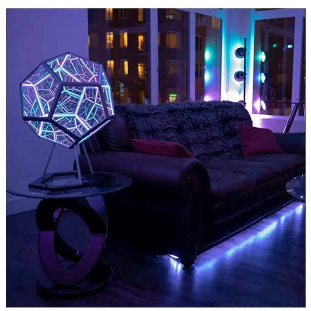 Infinite Dodecahedron Art Lamp - Smart Shop (Online Store for wise shoppers) 