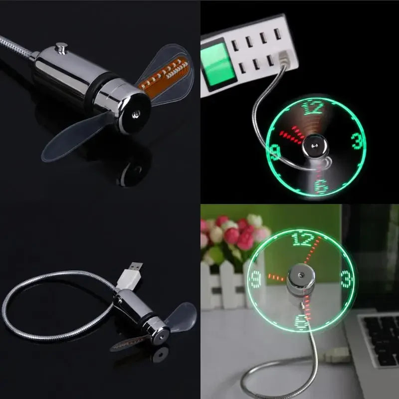 USB LED Fan Clock - Smart Shop (Online Store for wise shoppers) 